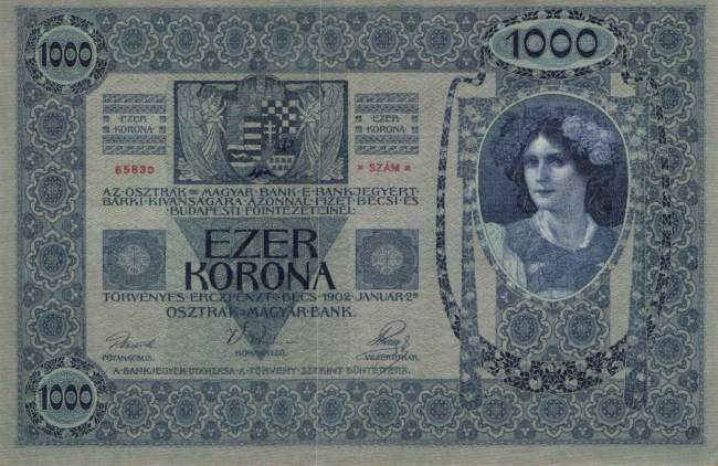 1000 Kronen 2.1.1902